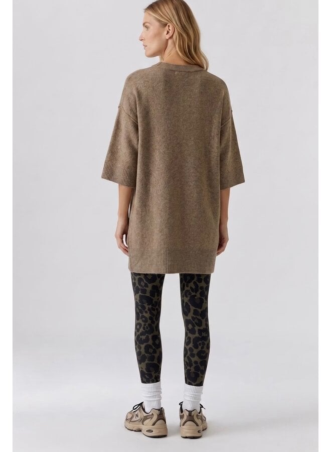 PULL MÉLANGE TAUPE