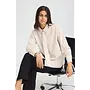 BLOUSE ZABA RAYURES CRÈME/RAISIN