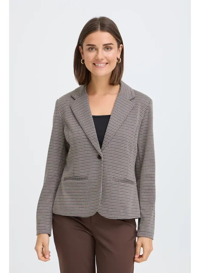 BLAZER BABETT FUDGE/BLEU