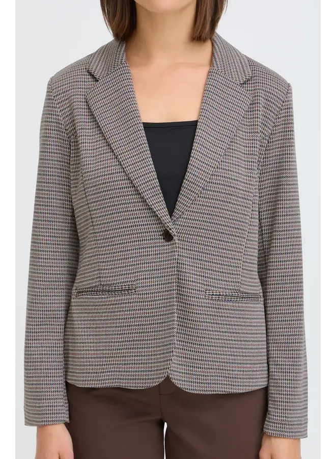 BLAZER BABETT FUDGE/BLEU
