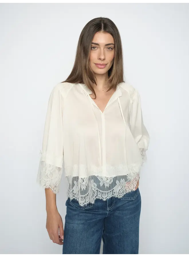 BLOUSE EISA DENTELLE