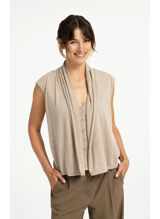 CARDIGAN SANS MCH BEIGE