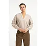 CHANDAIL COL V BEIGE