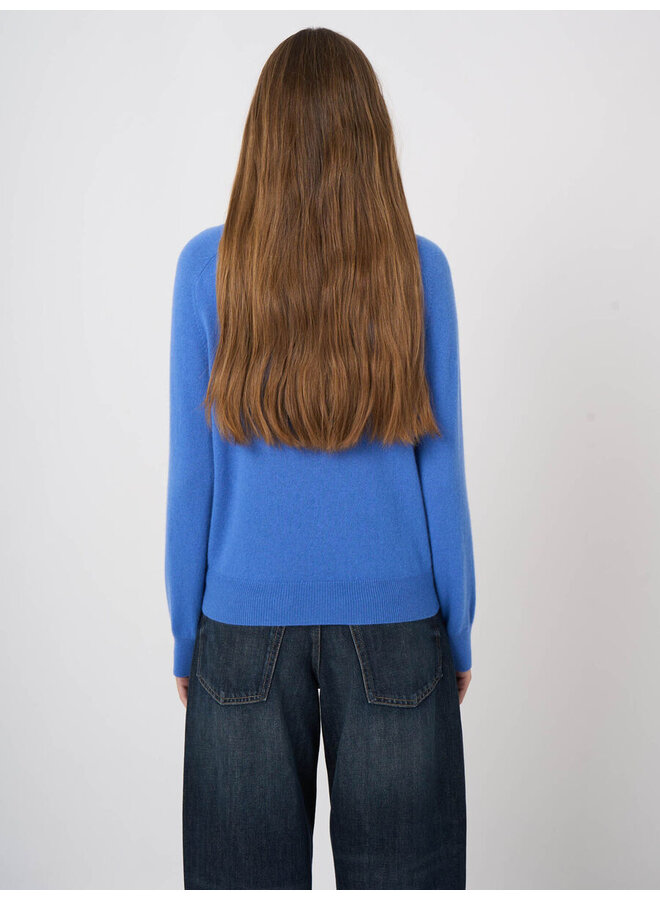 PULL 102543 CASHMERE BLEU