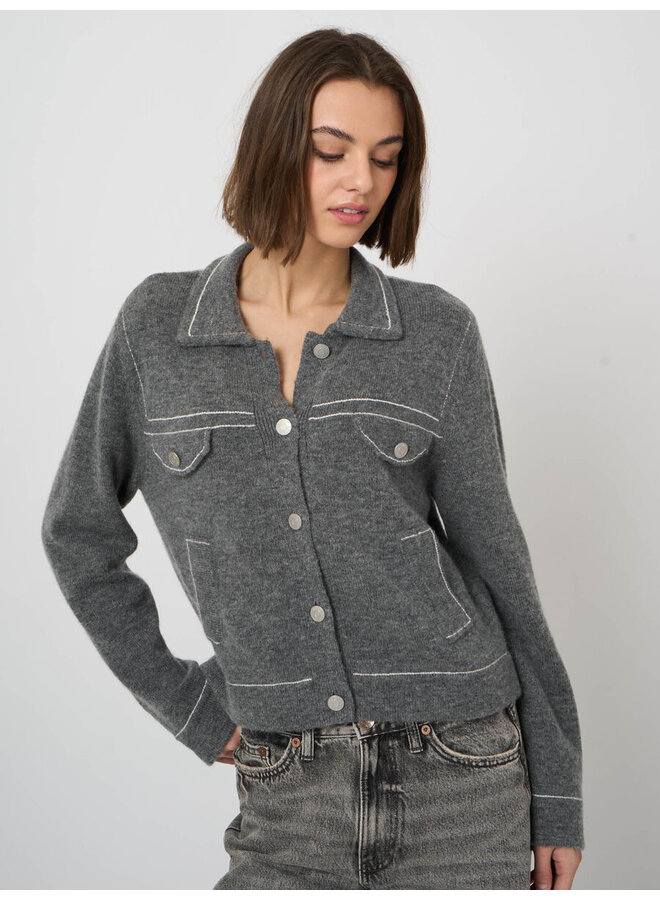 CARDIGAN 200285 GRIS