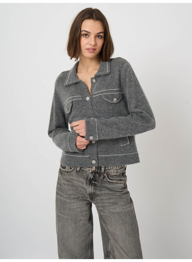 CARDIGAN 200285 GRIS