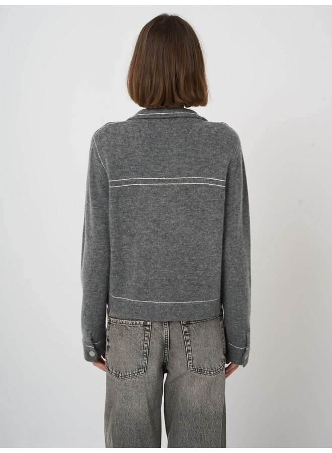 CARDIGAN 200285 GRIS