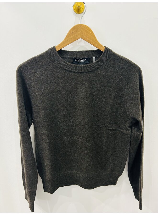 PULL 102543 CASHMERE BRUN