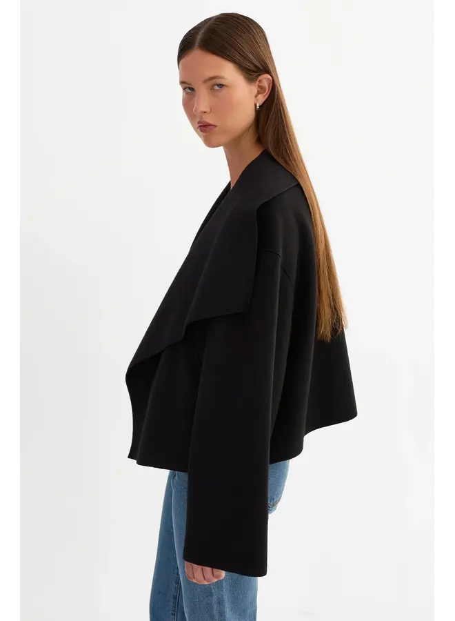 MANTEAU LUISA NOIR
