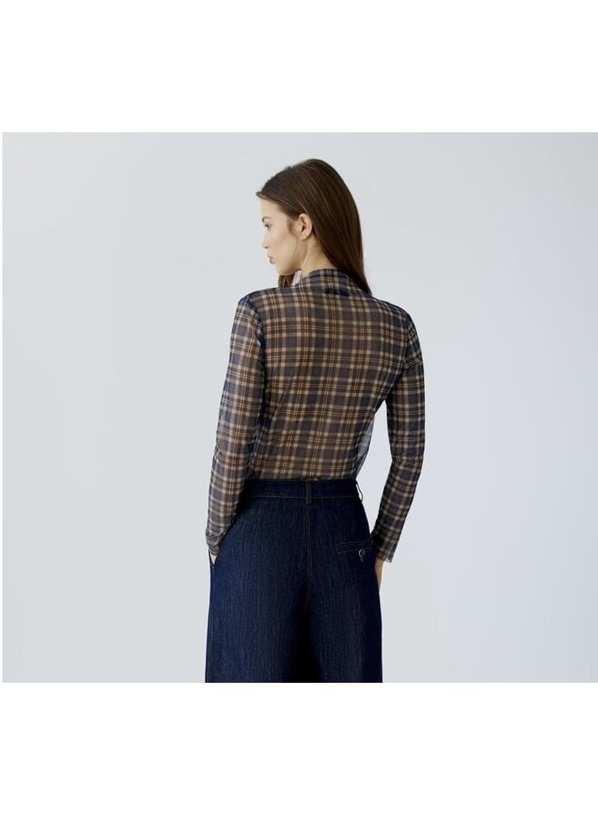 MESH CARREAUX BLEU