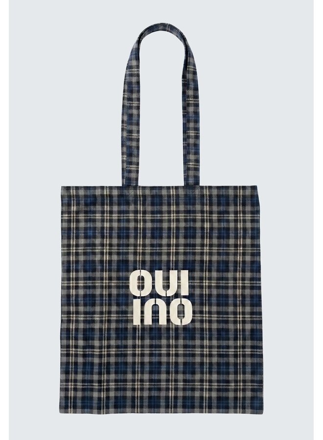 SAC OUI CARREAUX BLEUS