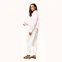CHEMISE TIA ROSE/BLANC