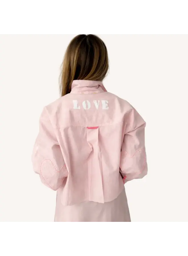 CHEMISE TIA ROSE/BLANC