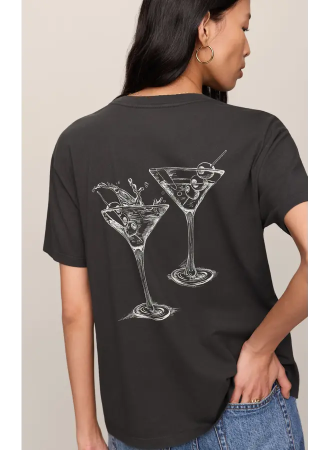 T-SHIRT MARTINI BOYFRIEND