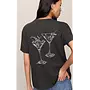 T-SHIRT MARTINI BOYFRIEND