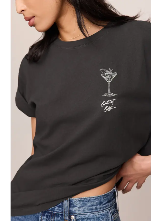 T-SHIRT MARTINI BOYFRIEND
