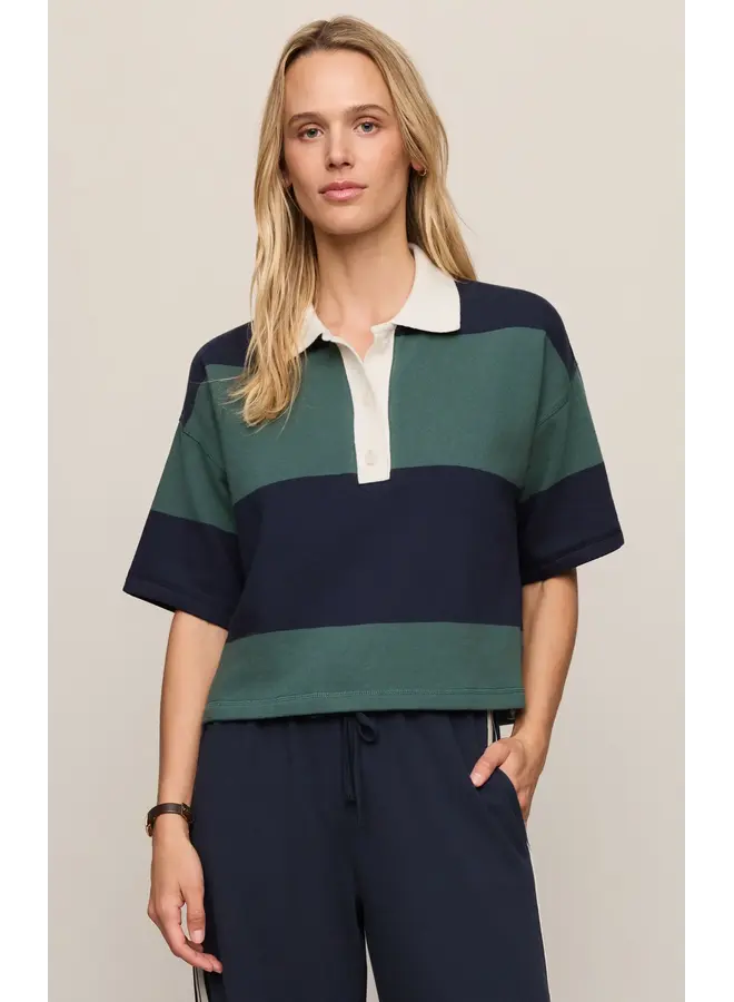 POLO MARINER VERT/MARINE