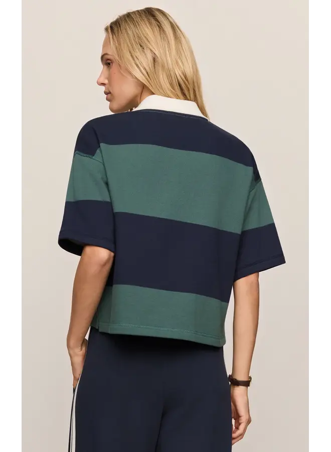 POLO MARINER VERT/MARINE
