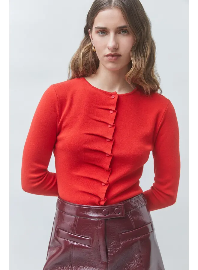 GILET GAMIRA ROUGE
