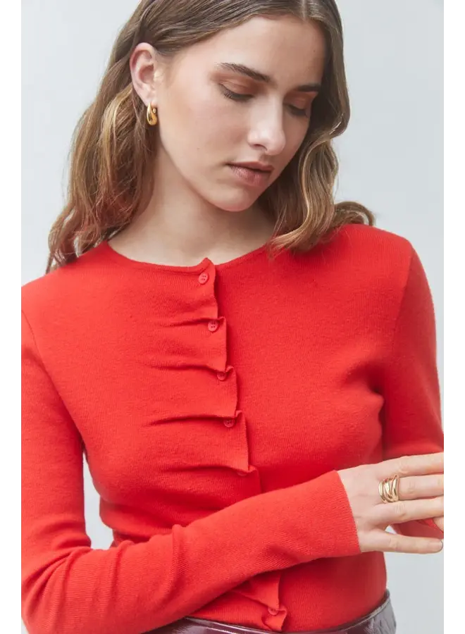 GILET GAMIRA ROUGE