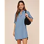 ROBE "A LINE" EN DENIM