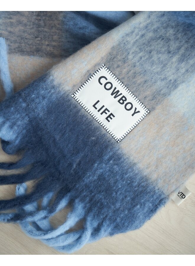 FOULARD CARREAUX COWBOY LIFE