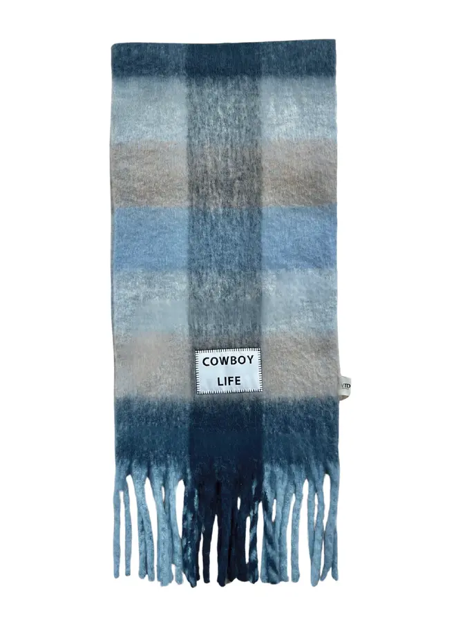 FOULARD CARREAUX COWBOY LIFE