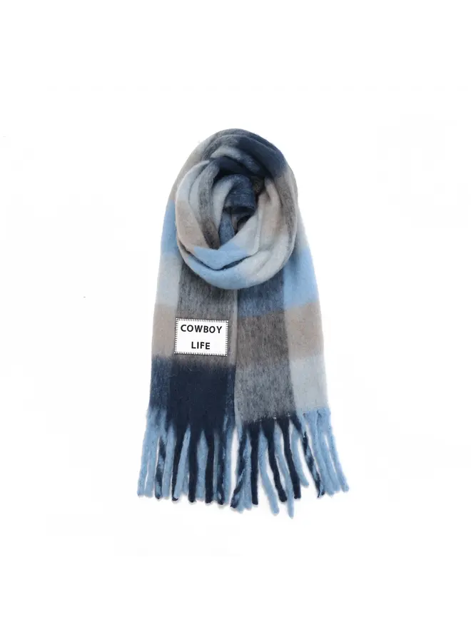 FOULARD CARREAUX COWBOY LIFE
