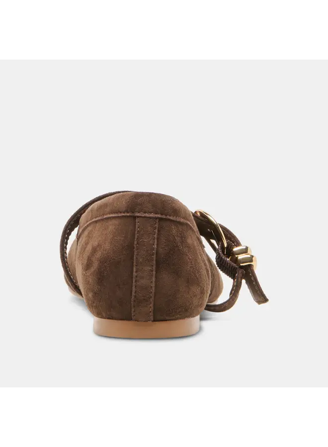 BALLERINE MIKEL SUEDE BRUN