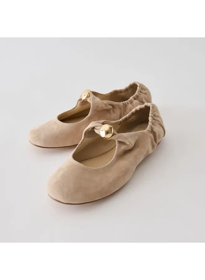 BALLERINE  CORNEL CAMEL SUEDE