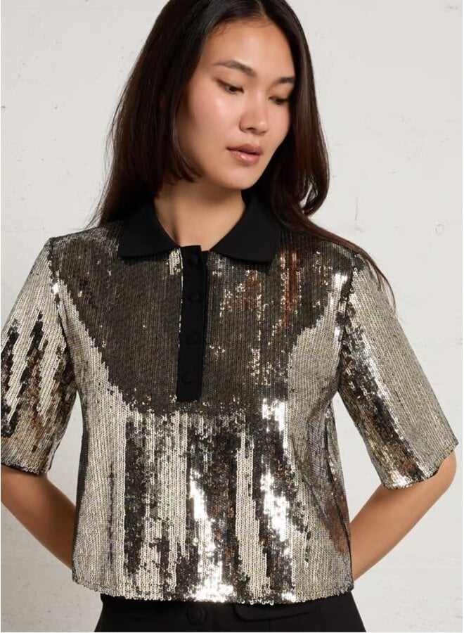 BLOUSE LICHT ARGENT