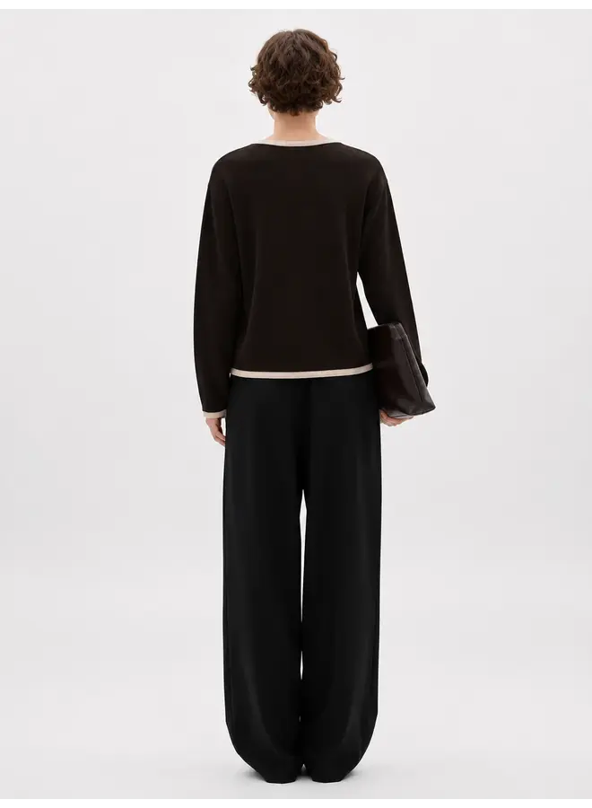CARDIGAN BRUN YENAH
