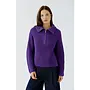 PULL ZIP MAUVE