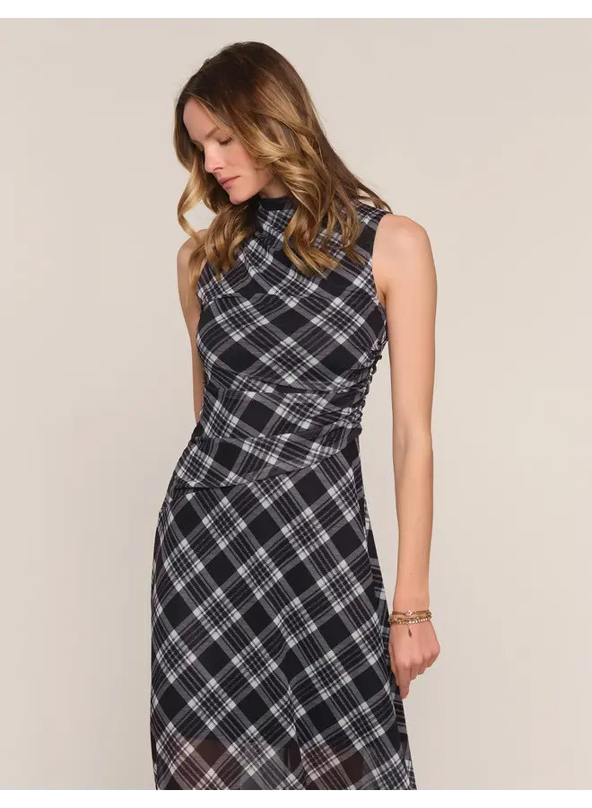 ROBE WARREN À CARREAUX