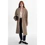 MANTEAU THARA TAUPE