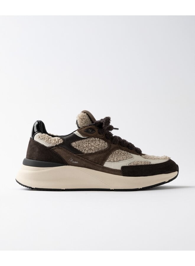 BASKET MUSA TEDDY CHOCOLAT