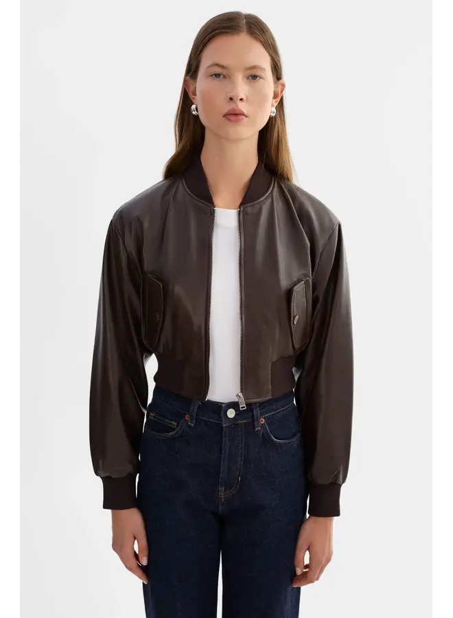 BOMBER EVELIN CHOCOLAT