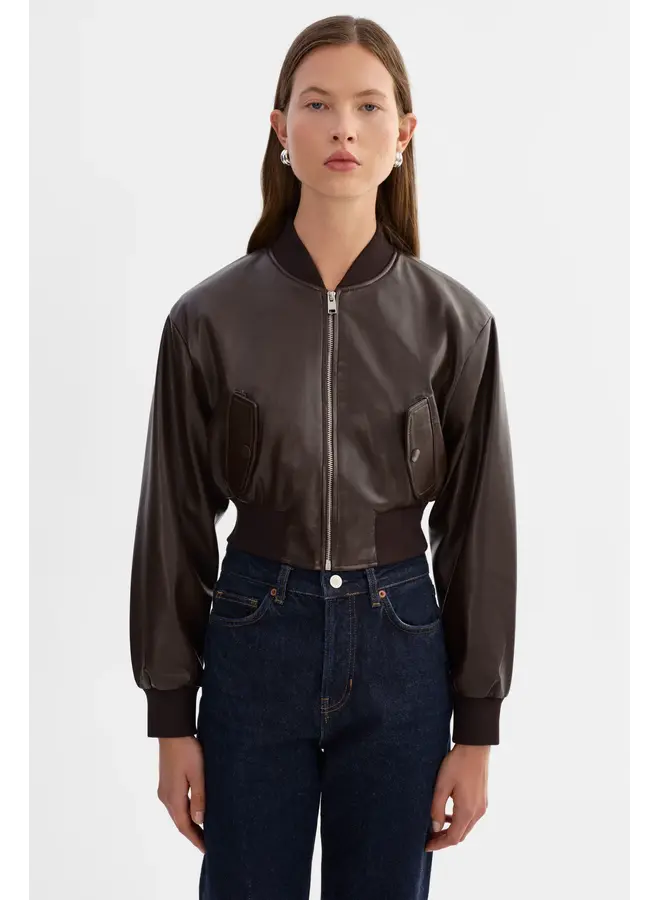 BOMBER EVELIN CHOCOLAT