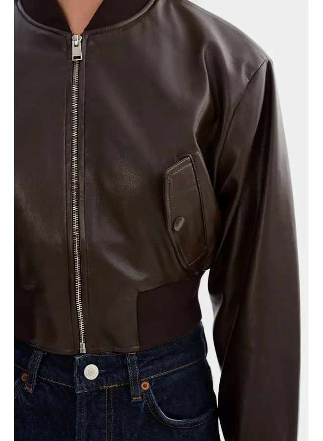 BOMBER EVELIN CHOCOLAT