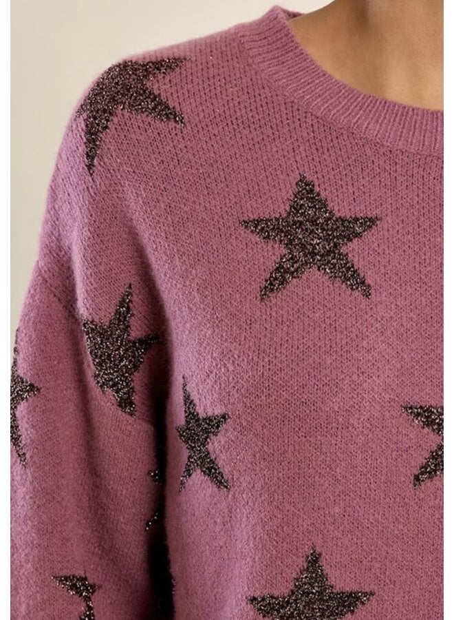 PULL LA855 MAUVE