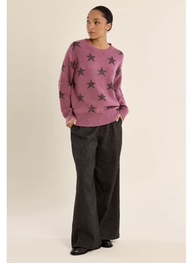PULL LA855 MAUVE