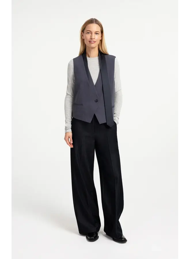 PANTALON JAMBE LARGE