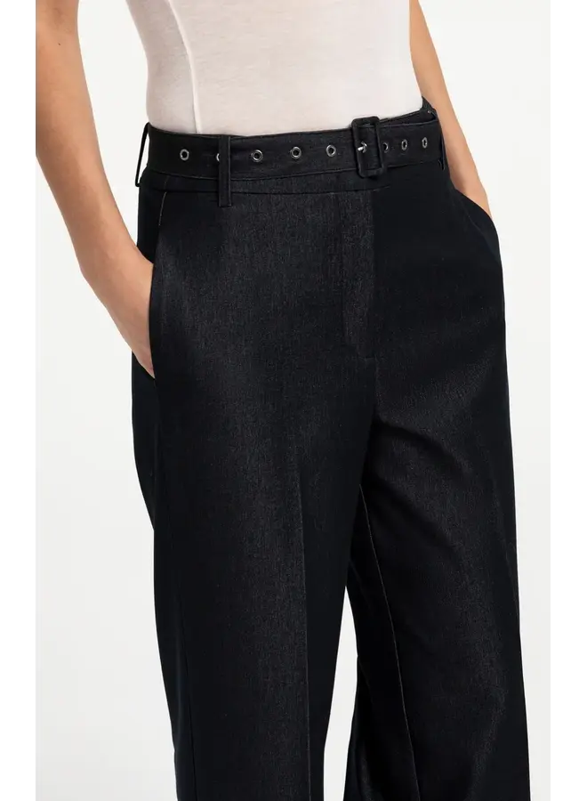 PANTALON JAMBE LARGE