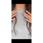 COLLIER PERLES BLANC/NOIR