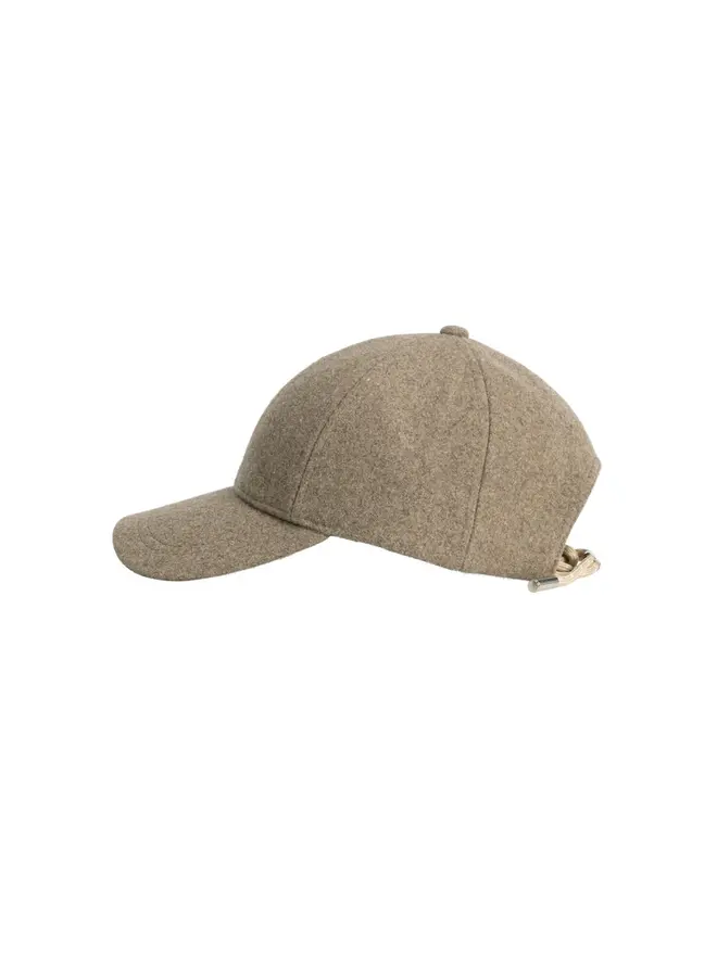 CASQUETTE LAINE GRISE