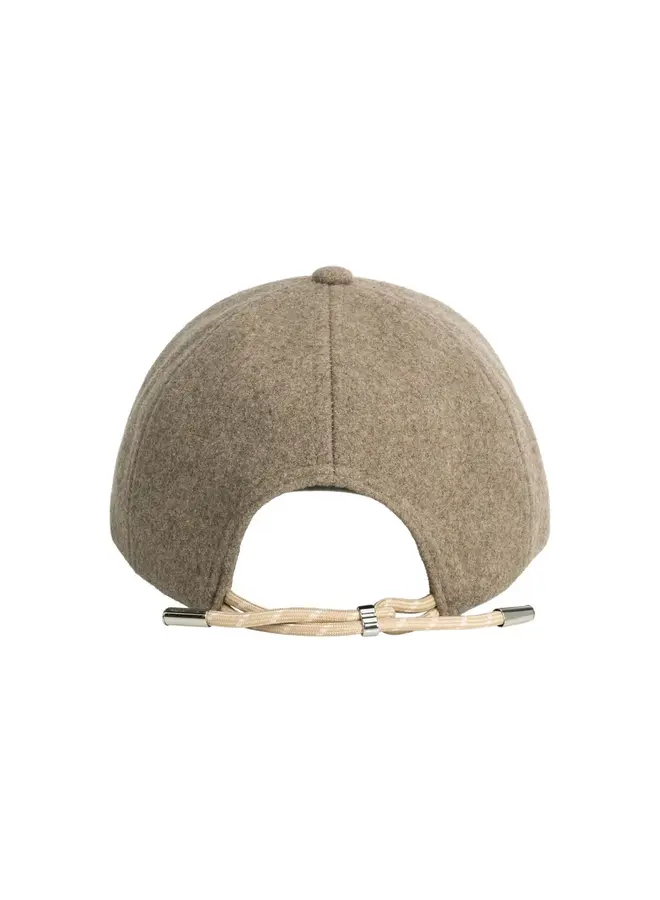 CASQUETTE LAINE GRISE