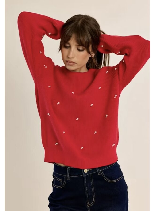 PULL BT213 ROUGE