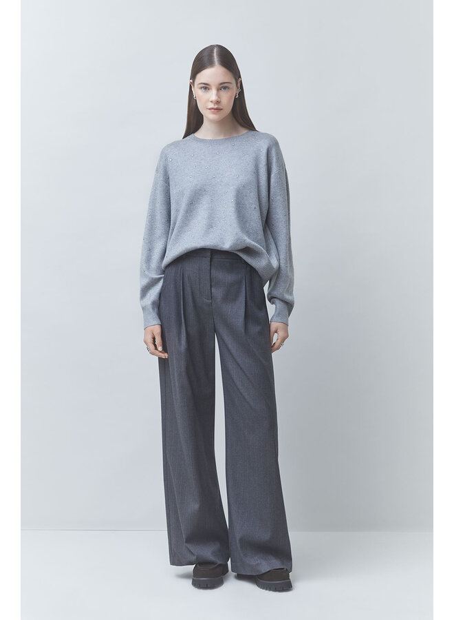 PULL PAYETI GRIS CHINÉ