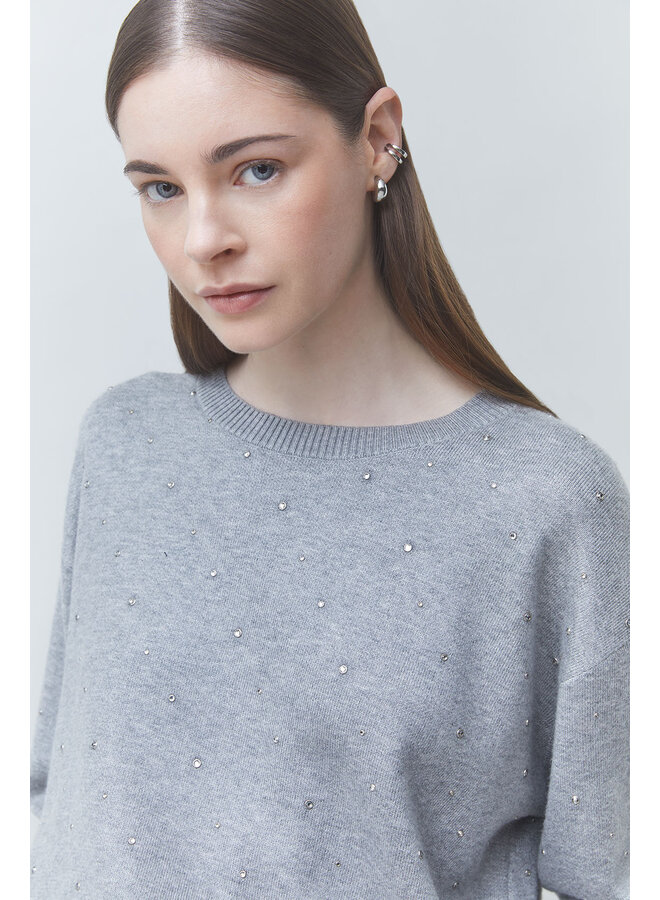 PULL PAYETI GRIS CHINÉ