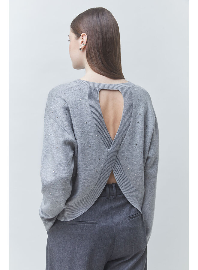 PULL PAYETI GRIS CHINÉ